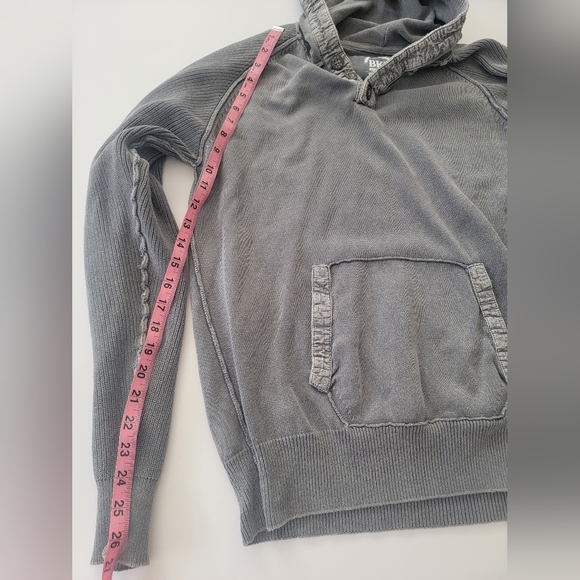 Men’s BKE Hoodie good lightly distressed XL cozy good condition - Picture 10 of 11